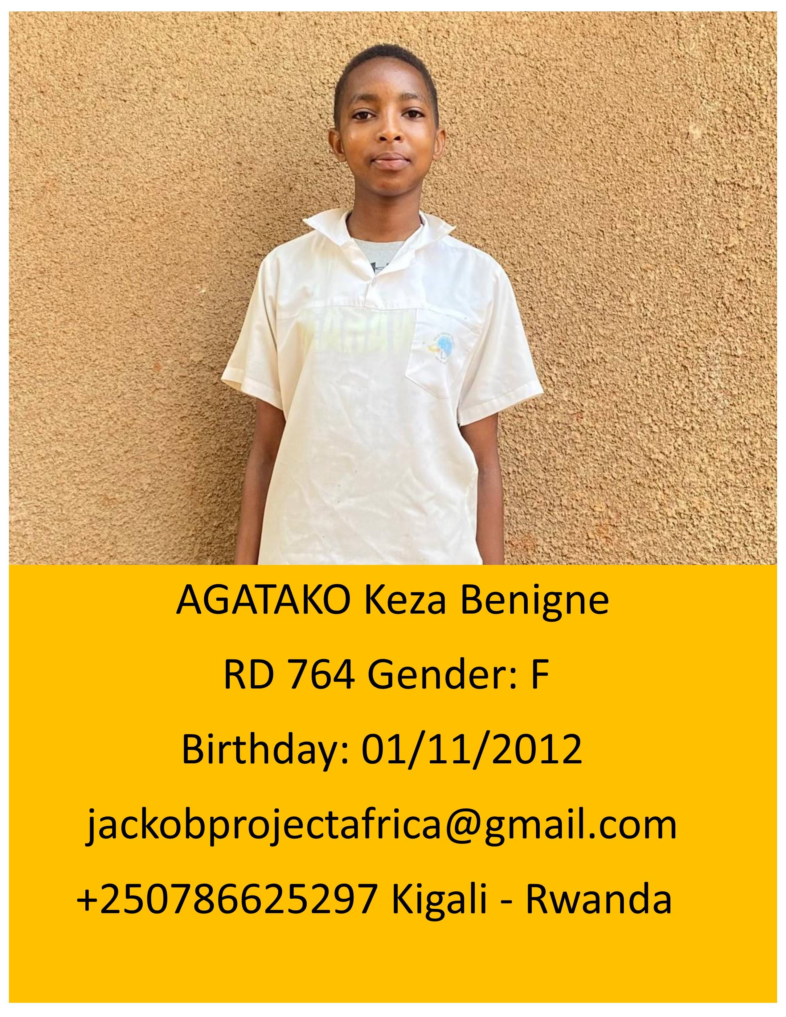 AGATAKO Keza  Benigne